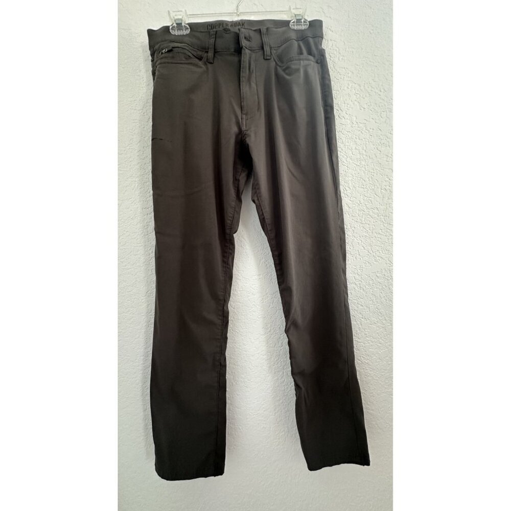 Copper & Oak Momentum‎ Men Pants 30x30 Olive Army Green Performance Stretch READ